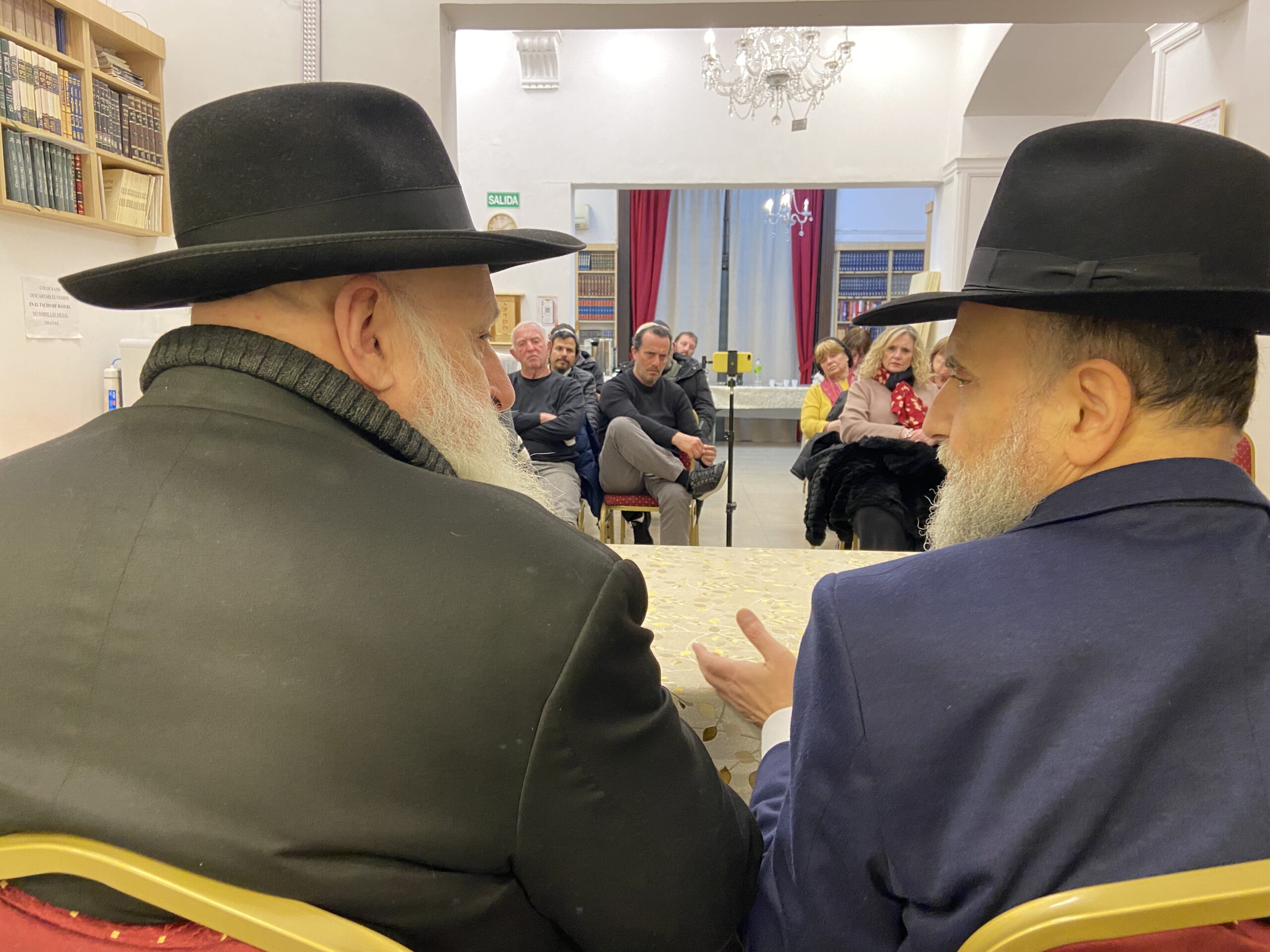 Shiur con el Rab Shelo Mizrahi