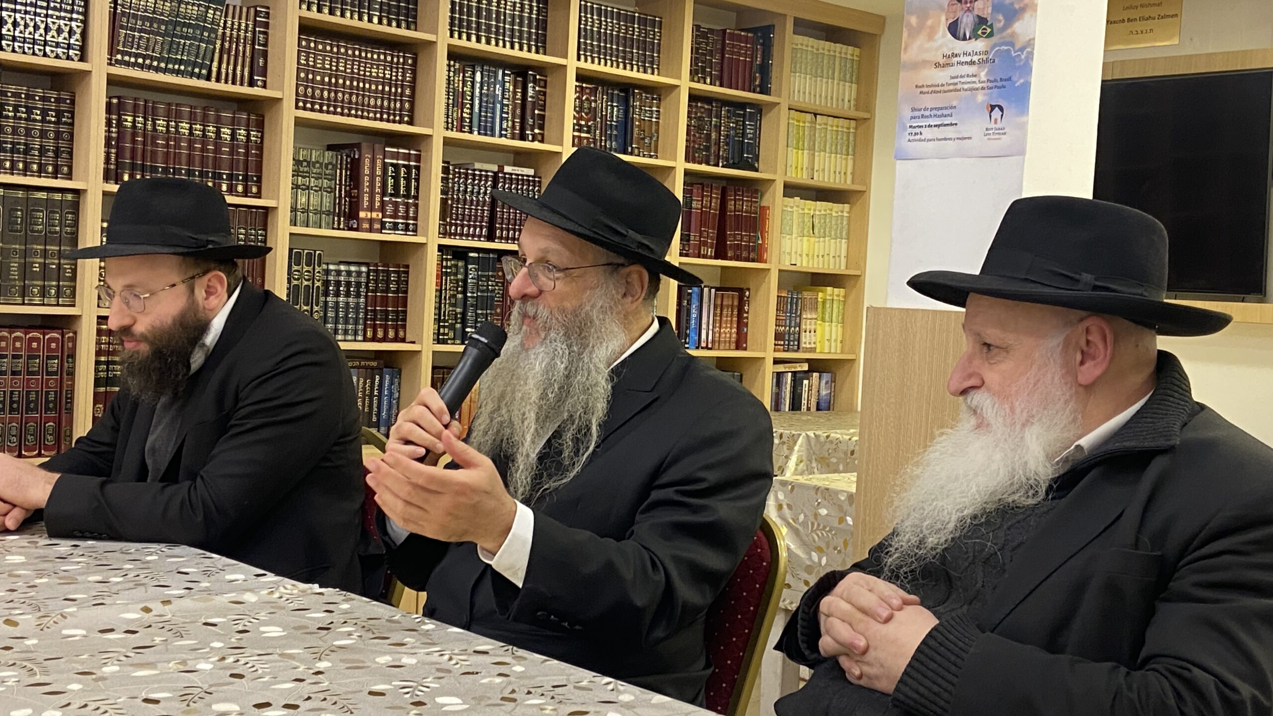 Shiur con el Rab Shamai Hende (Brasil)